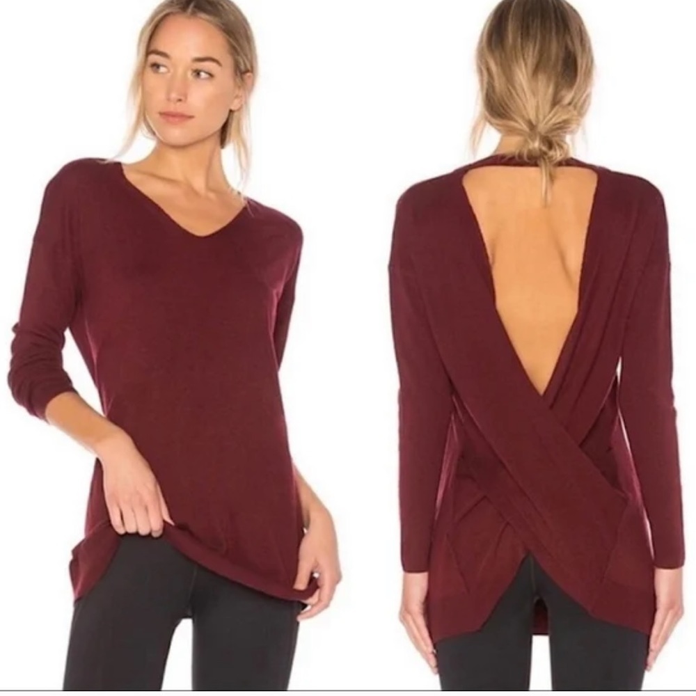 NEW! Vim Mia by Revolve Shavasana Reversable Tunic Sweater